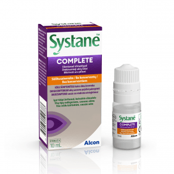 Systane Complete säilitusaineta libestavad silmatilgad 10 ml