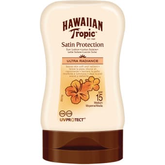 Hawaiian Tropic Satin Protection Ultra Radiance  SPF15 мини эмульсия для загара 100 мл