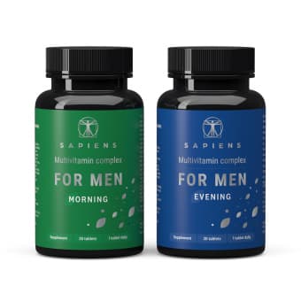 SAPIENS Multivitamiinikompleks meestele N30+N30