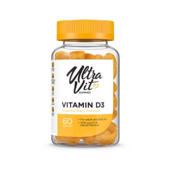 UltraVit Vitamin D3 kummikommid N60