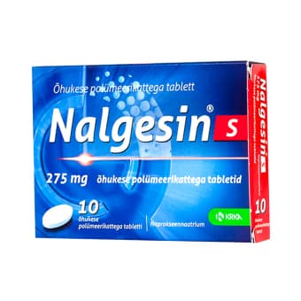 NALGESIN S 275MG TABLETID N10