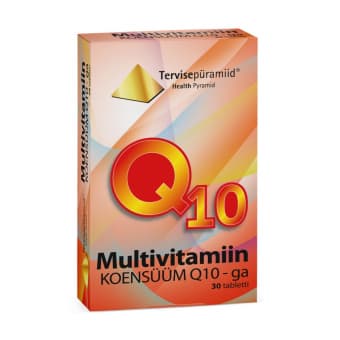 Tervisepüramiid Multivitamiin Koensüüm Q10-ga N30