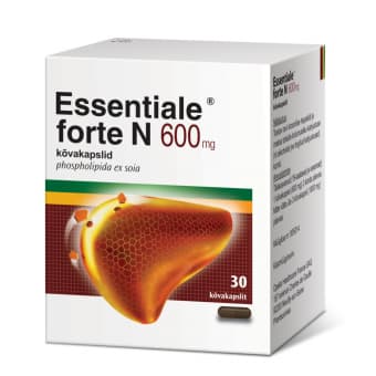ESSENTIALE FORTE N KÕVAKAPS 600MG N30