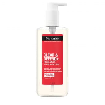 Neutrogena Clear & Defend+ näopesugeel probleemsele nahale 200 ml