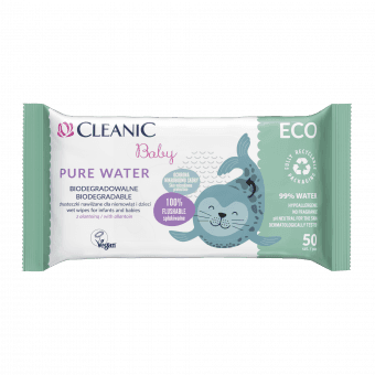 Cleanic Baby Pure Water Eco niisked salvrätikud lastele N50