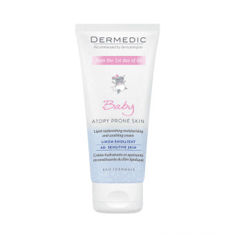 Dermedic Baby Linum Emolient lipiide taastav, niisutav ja rahustav kreem lastele 100 ml