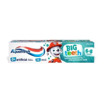 Aquafresh Big Teeth hambapasta 6-8a lastele 50 ml