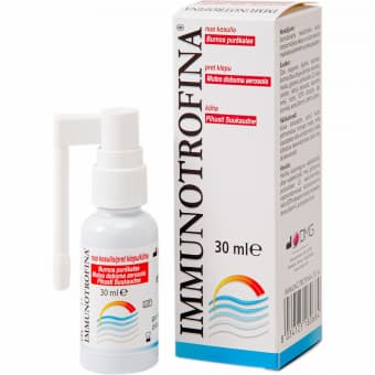 Immunotrofina спрей от кашля 30 мл