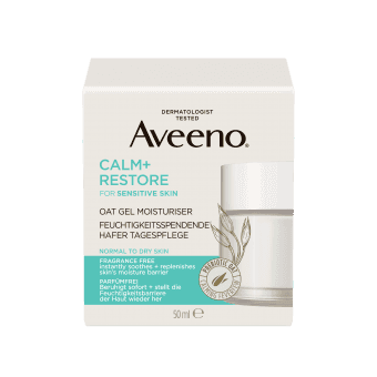 Aveeno Calm + Restore geelkreem näole kaeraga 50 мл