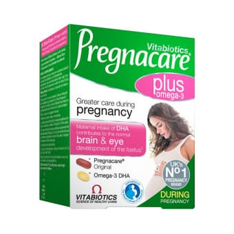 Vitabiotics Pregnacare Plus Omega-3 tabletid+kapslid N56