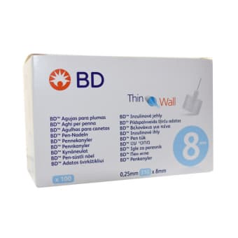 Insuliininõelad BD Pen-nõel 31g 0,25x8mm N100