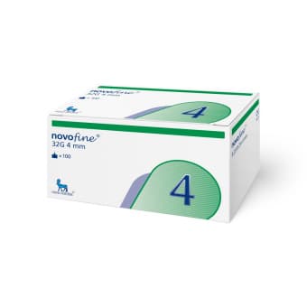 Insuliininõelad NovoFine 32g 0.23x4mm N100
