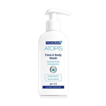 Novaclear Atopis очень нежный гель для мытья лица и тела 500 мл