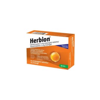 HERBION ISLANDI KÄOKÕRV LOSENG 3MG N24