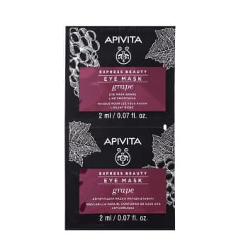 Apivita Express Beauty Line Smoothing siluv silmamask viinamarjadega 2x2ml