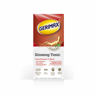 Gerimax Ginseng ženšenni toonik 250 ml