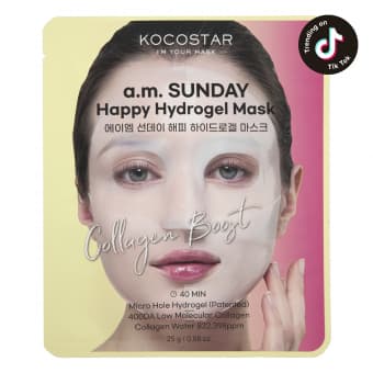 Kocostar A.M. Sunday Hydrogel Collagen näomask