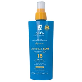 Bionike Sun päikesekaitsesprei 4D SPF15 200 ml