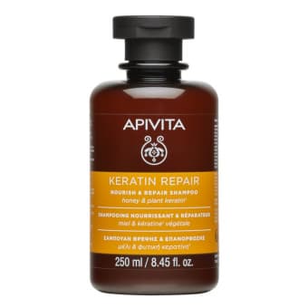 Apivita Keratin Repair šampoon kuivadele ja kahjustunud juustele 250 ml