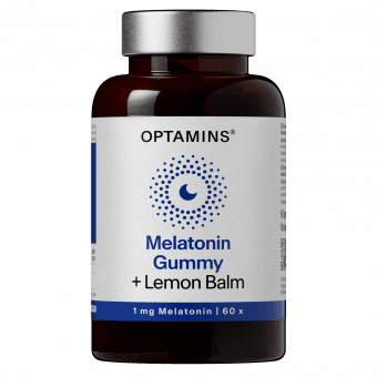 Optamins Melatoniin + meliss kummikommid N60
