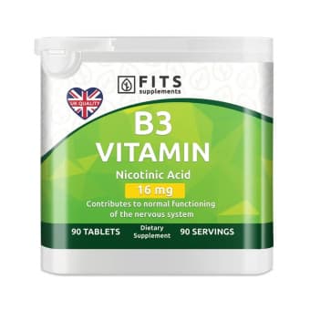 FITS витамин B3 16 mg таблетки N90