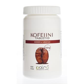 Paira kofeiini 100mg tabletid N100