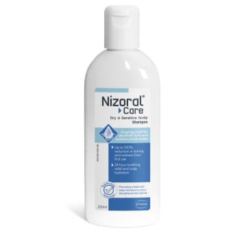 Nizoral Care Dry šampoon kuivale ja tundlikule peanahale 200 ml