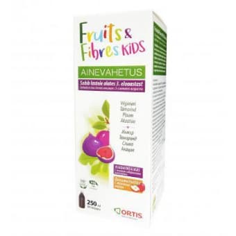 Teholaxa Fruits & Fibres siirup lastele 250 ml