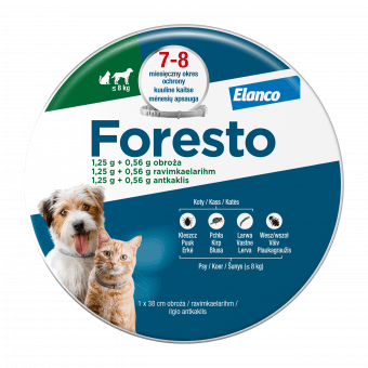 FORESTO RAVIMKAELARIHM KASS/KOER 0.56G+1.25G 12.5