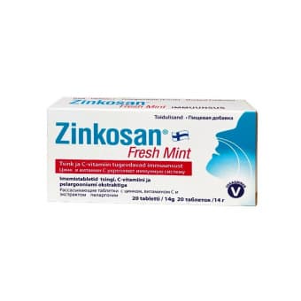 Zinkosan Fresh Mint imemistabletid kurgule N20