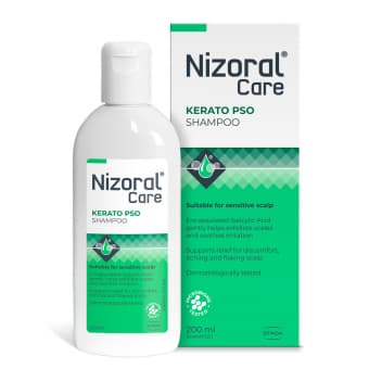 Nizoral Care Kerato PSO шампунь для кожи головы, склонной к псориазу 200 мл