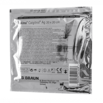 B.Braun Askina Calgitrol Ag haavaside 20x20cm N1