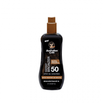 Australian Gold SPF50 tooniv päikesekaitse sprei-geel 237 ml