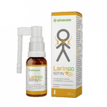 Silvanols Laringospray kurgusprei 20 мл