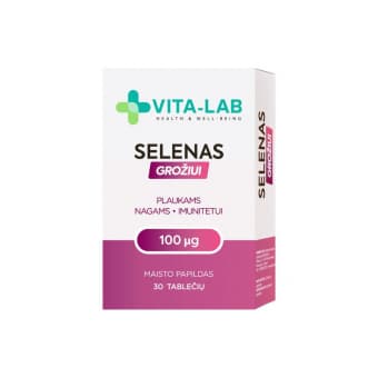 VITA-LAB Селен 100μg в таблетках N30