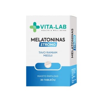 VITA-LAB Melatoniin Strong таблетки с мелатонином N30