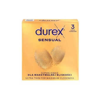 Durex Sensual kondoomid N3