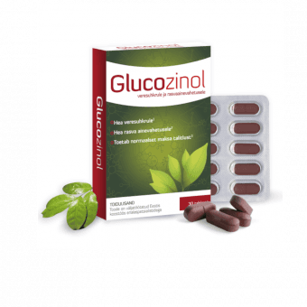 Glucozinol пищевая добавка для поддержания нормального уровня сахара в крови N30