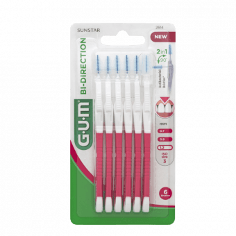 Sunstar Gum Bi-direction hambavahehari 2iN1 1.2mm N6