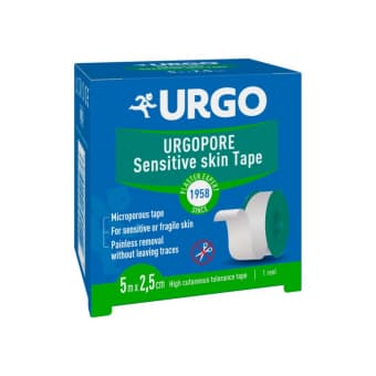 Urgopore силиконовый пластырь в рулоне 2,5cmx5m N1