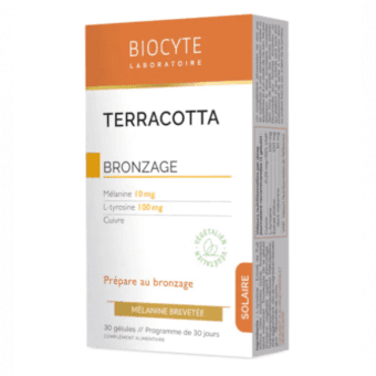 Biocyte Terracotta Bronzage kapslid naha päevituse ja kaitse toetamiseks N30