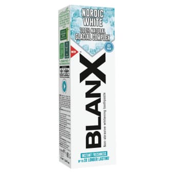 Blanx Nordic White valgendav hambapasta 75 ml