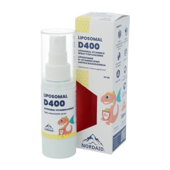 Nordaid Liposoomne D400 vitamiin D sprei lastele 30 ml