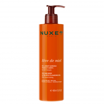 Nuxe Reve de Miel очищающий гель для лица и тела 400 мл