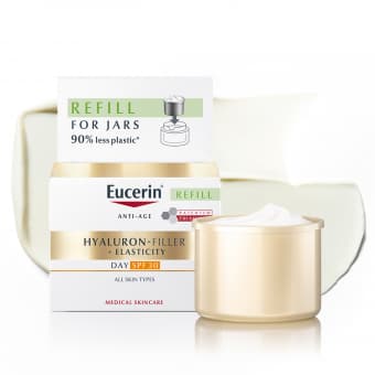 Eucerin Hyaluron-Filler + Elasticity дневной крем SPF 30, наполнитель 50 мл