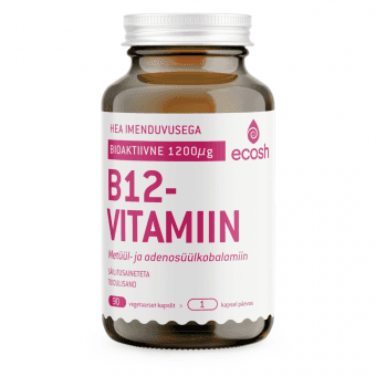 Ecosh B12 Vitamiin bioaktiivne N90