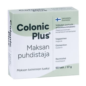 Colonic Plus maksapuhastaja artišoki ja võililleekstraktiga tabletid N60