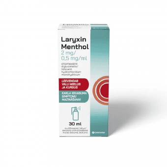 LARYXIN MENTHOL SUUÕÕNESPREI 2MG+0,5MG/ML 30ML N1