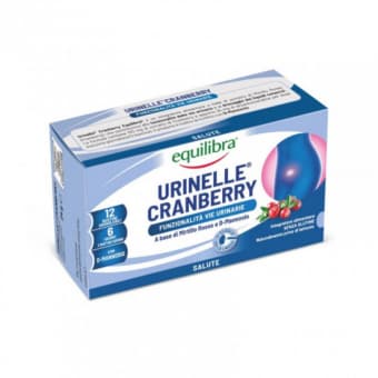 Equilibra Urinelle Cranberries jõhvikaga pulber kuseteede tervisele N12
