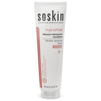 Soskin R+ Hydrawear rahustav näopuhastusvaht 100 ml